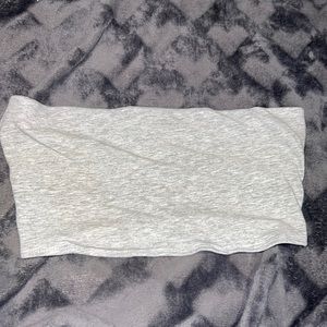 Grey tube top size medium